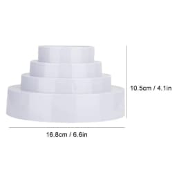 Large-sized Grey Plastic Rotatable Storage Box with 116 Holes, Plastic Tool Box for Drill Bits, Drill Needles, Grinding Heads an