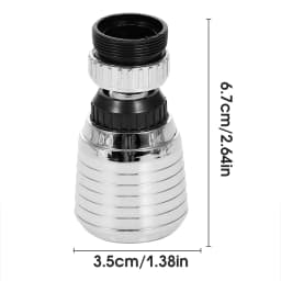 360 Degree Rotatable LED Faucet Light Multiple 360 Water Saving Light Tap Nozzle For Kitchen Bathroom Aerator Stream Glow