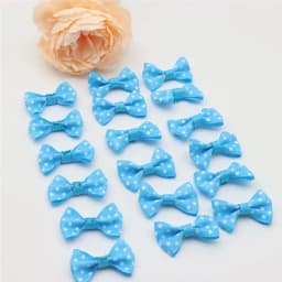 50/100pcs Size 2cmx3.5cm mini polka dot bow waist bow tie clothing diy accessories jewelry small bow tie headwear accessories