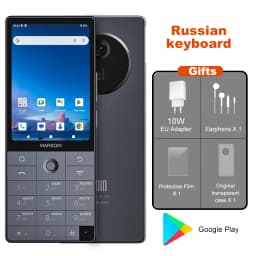 QIN F25 Dual SIM Mini Smartphone Android 14 Google Play 6GB 128GB 3.54 Inch Touch Screen 4G WiFi Bluetooth Mobile Phone