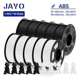JAYO ASA / ABS Filament 1.75mm 1KG/Roll Low Temteratue Easy ABS 3D Printer Filament High Toughness 3D Printer Filament