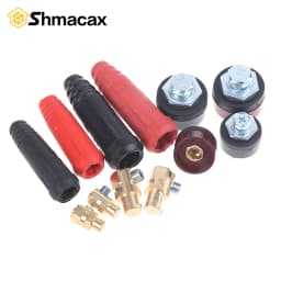 1Pcs Rapid Fitting Europe Welding Machine Cable Connector DKJ 10-25 35-50 Quick Connector Welding Machine Plug Socket
