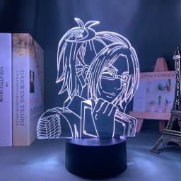 Anime Light Attack on Titan 4 Eren Yeager Figure for Bedroom Decor Night Light Kids Birthday Gift Shingeki No Kyojin 3d Lamp AOT