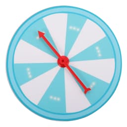 Wheel Prize Spinning Game Fortune Party Turn Plate Wall Carnival Raffle The Draw Tabletop Lottery Machine Winner Fun Turntable