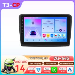 Car radio For Skoda Superb 2 2008 - 2015 Carplay Android Auto multimedia Video player GPS navi Stereo 360 CAM RDS BT 2DIN Screen
