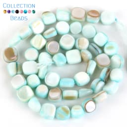 Natural Colorful Shell Beads Irregular Seashell Mother Of Pearl Beads For Jewelry Making DIY Bracelet Necklace Accessories 16"