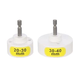 HIFESON 1/4 Screw Capping Head Sealing Cover Power Drill Adapter Twist Cap Head Fastening Head Outer Diameter Bottle 10-50mm