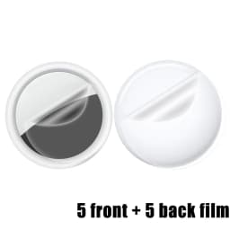Hydrogel Screen Protector for Pet Dog Locator Tracker Soft Clear Anti-scratch Front Back Case Protective Film for Apple Airtag