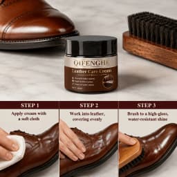 All-Purpose Leather Care Balm, Soften, Restore & Add Water-Resistant Shine