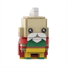 Bricklink MOC Game Fantasyed Action Figures Zack Fair Tifa Aerith Cloud Mog Bricks Sets Building Blocks Kid Toys Christmas Gift