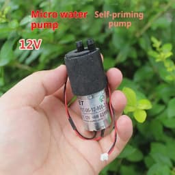 1Pcs Self-priming Suction Water Pump ET R27 Series R27-06 Mini 370 Water Pump DC 12V Micro Diaphragm Pump DIY Sweeper Robot