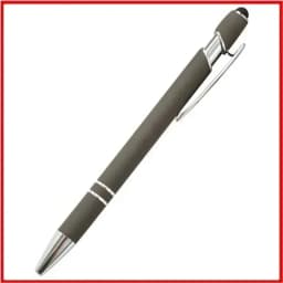 100 Pieces Free LOGO Engraving Ballpoint Pens for Touch Screens Metal Aluminum Handle Push Pen Writing School&Office Supply