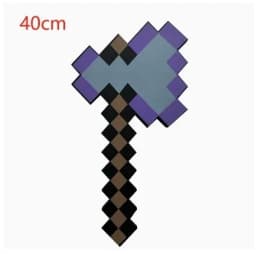 30~45cm Minecrafte Foam Sword Blue Purple Grey Axe MC Shovel Diamond Pickaxe Yellow Sword My World EVA Toy for Outdoor Cos Toys