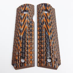1 Pair G10 Composite Material 1911 Grips Handle Capsule Pattern Patches Shank Scales DIY Making Modify Repair Accessories