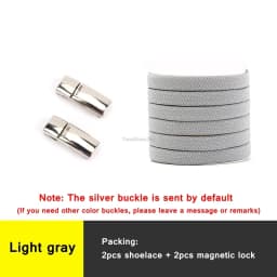 New Magnetic Lock No Tie Shoe Laces Elastic ShoelacesFor Sneake Without Ties Shoelace on Magnets Kids Adult Boots Sneakers Laces