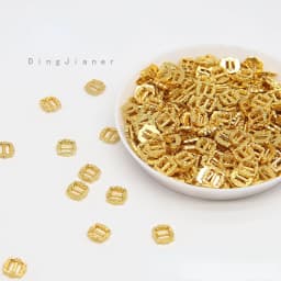 50pcs 3.5mm Mini Buttons Ultra-small Metal Buttons Belt Buckle Doll Bags Shoes DIY Doll Button Doll Clothes Accessories