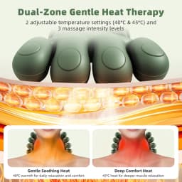 Bionic Finger Neck Shoulder Massager Wireless Neck Cervical Trapezius 4D Kneading Body Back Hand Massage Shawl Brushless Motor