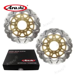 Arashi For KAWASAKI VERSYS 650 2007-2014 / ER6F / ER6N 2006-2015 CNC Floating Front Rear Brake Rotors Disc ER-6N ER-6F 2007 2008
