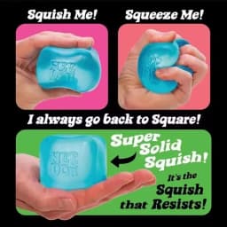 New Needoh Cool Cat Maltose Squishy Toys Slow Rise Stress Relief Ball Sensory Fidget Toys for Adult Anti-Anxiety Sensory Toys