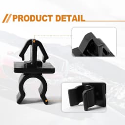 10Pcs Car Hood Prop Rod Clip Auto Fastener Hood Bonnet Prop Rod External Testing For HOOD Vehicle Car Accessories