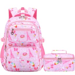 Cute Student Backpack 3pcs/set Primary Schoolbag Rabbits and quicksand Kawaii Student Backpack Teenage Girls Handbag Rucksack