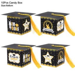 2024 Graduated Satin Sash Glitter Crown for Graduation Party Decoration Balloons Photo Booth Props Bachelor Graduated Supplies