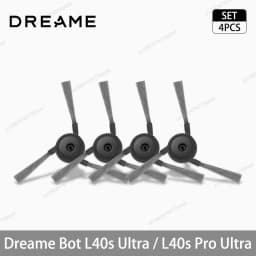 Dreame L40s Ultra / L40s Pro Ultra Vacuum Cleaner Replacement Accessories Main Side Brush HEPA Filter Mop Cloths Dust Bag Spare