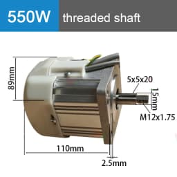Magnet Brushless Motor Permanent Driver Controller High Speed High Power Control System Kit Infinitely Speed Regulation