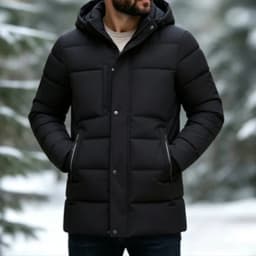 Winter Wind Proof Thick 3D Parkas Men Outdoor Cold Proof Casual Korean Fashion Parkas Detachable Hood Business Versatile Jacket
