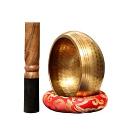 Miwayer Copper Sing Bowl Nepal Tibet Handmade for Religious Sound Therapy Music Yoga Buddha Bowl Chanting Healing Tool