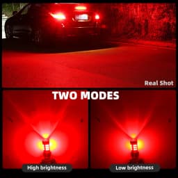 2×LED Brake Stop Lights Blubs Red No Error For BMW 1-Series E81 E87 E82 E88 F20 F21 Coupe Convertible 125i 135i 116i 130i 120d