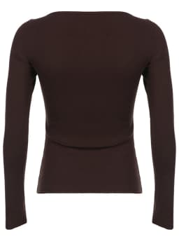 Y2k Women's Long Sleeve Knitted Tops Lace Stitching Neckline Knitwear Bowknot Decoration Slim-Fit Tshirt Pullovers Clubwear