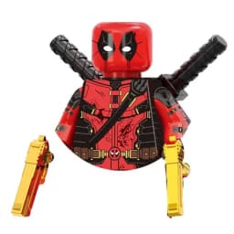Blind Box Mini Building Blocks G0172 Figures Big Goblin Spiderman Iron Man Venom Captain Hawk Deadpool Armor Christmas Gifts Toy