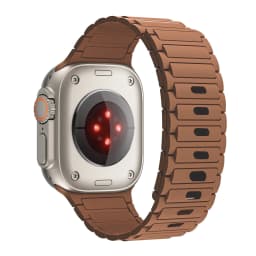Magnetic Loop For Apple Watch Band 45mm 44mm 40mm 41mm 46mm Silicone Bracelet iWatch Series 10 9 8 7 6 5 se Ultra 2 strap 49mm