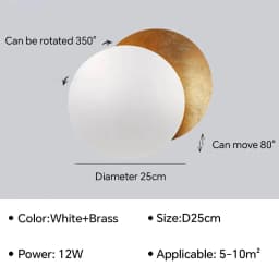 Modern LED Aisle Wall Lamp for Bedroom Bedside Living Room Stairs Corridor Eclipse Sconce Home Decor Lighting Fixture Luster