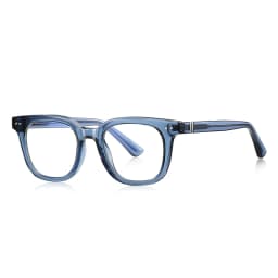 JMISUS Custom Prescription Eyeglass Square Frame For Myopia and Hyperopia Glasses With Photochromic Technology Multiple Colors