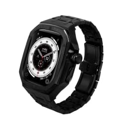 Luxury Stainless Steel Mod Kit for Apple Watch Ultra 49MM 2/1 for IWatch Series Ultra Liquid Silicone Strap Replace Accessories