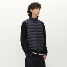 Semir Men Down Vest Water Repellent Lightweight Build 90 Percent Down Fill Stand Collar Solid Color Commuter Style 2026 Winter