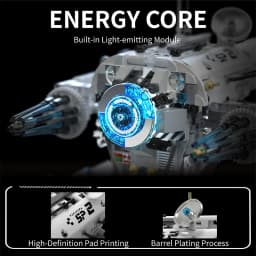 Technical Programming Hexapod Robot Science Fiction War Machine Building Blocks City Remote Control Robots MOC Bricks Toys Gift