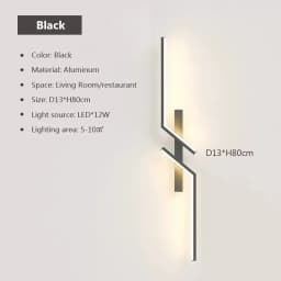 DINDALLED Modern LED Wall Light Ambient Strip Lamp for Bedroom Bedside TV Backlight Living Room Sofa Decor Lighting Fixture