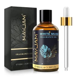 MAYJAM 100ml Fragrance Oil Coconut & Vanilla White Musk Sea Breeze Baby Powder Dragons Blood Sweet Tobacco Freesia for Aromatherapy Diffuser Humidifier Burner, Strawberry Watermelon Cherry Coconut Cranberry Fruit Essential Oil Making Candle Aromatic Spray