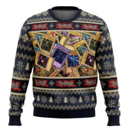 Yu-Gi-Oh! Anime 2026 New Merry Christmas Ugly Sweater Series Men's and Women's Winter Fashion Casual Sweatshirt