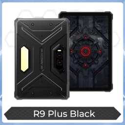 HOTWAV R9 Plus Rugged Tablet 11'' 2K Display 20080mAh Pad 8GB 512GB 64MP Android 14 Tablet PC with Super Camping Light