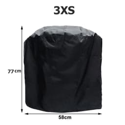 5 Size BBQ Grill Barbeque Cover Anti-Dust Waterproof Weber Heavy Duty Charbroil BBQ Cover Outdoor Rain Protective Barbecue Cover