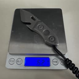 Titanium Alloy DC53 Crowbar with Carbon Fiber Sheath Bottle Opener Outdoor Multifunction EDC Tools