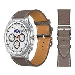Band for Samsung Galaxy Watch 8/8 Classic/Ultra 2025 47mm 44mm 40mm 46mm Leather Wrist Belt Correa Bracelet Galaxy watch 8 Strap