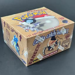 PKM Base Set Fossil Jungle Team Rocket Neo Destiny Booster Box 1999 2000 Year 1st Edition 1Box 36 Packs Proxy Game Cards Sealed