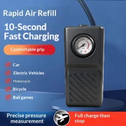 Vehicle Wireless Air Pump Lithium Battery High Power Car Portable Car Tire High Pressure Pump