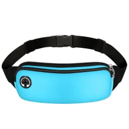 Running Waist Bag for Phone Lightweight Waterproof Adjustable Cycling Belt Pouch Reflective Strip Invisible Sports Fanny Pack
