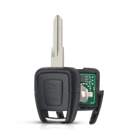 KEYYOU 1PCS 433.92MHz 433Mhz Remote Control Car Key 2 Buttons Fob For Opel Zafira Astra A / G BOSCH TS ASTRA 1999-2005 Keys